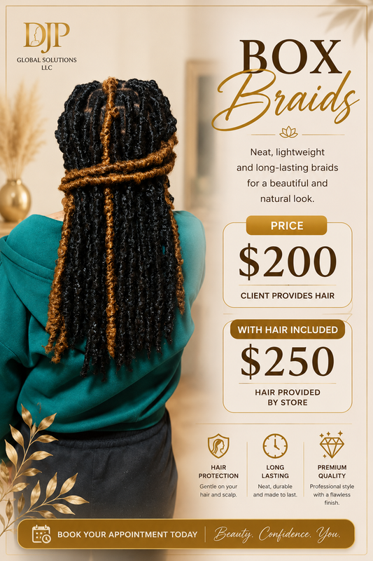 Long Knotless Braids