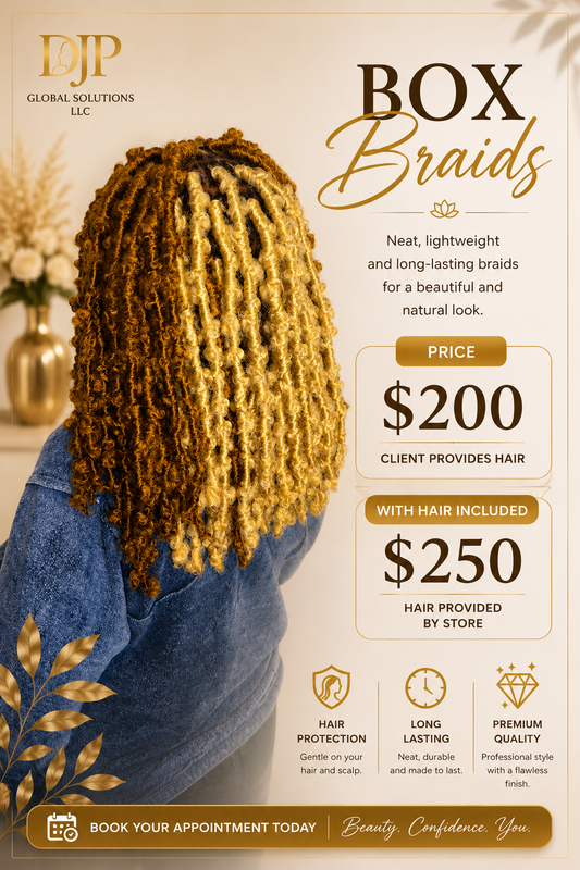 Yellow Box Braids