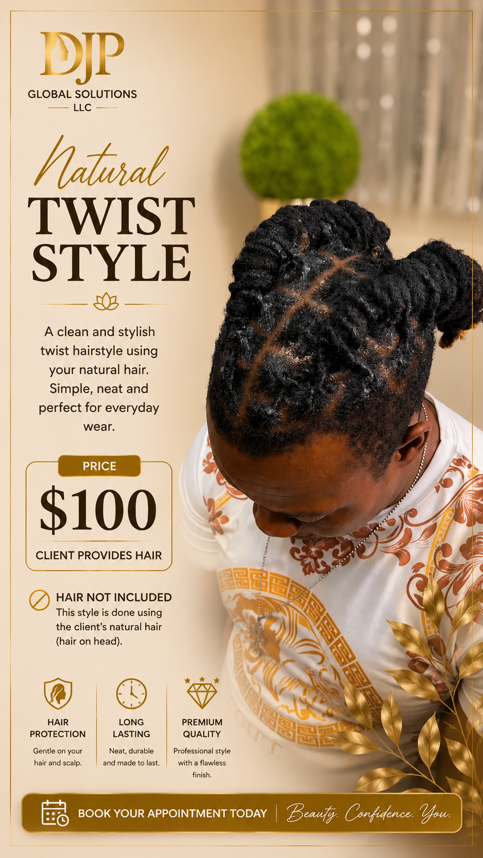 Loc Twist Style (Men)